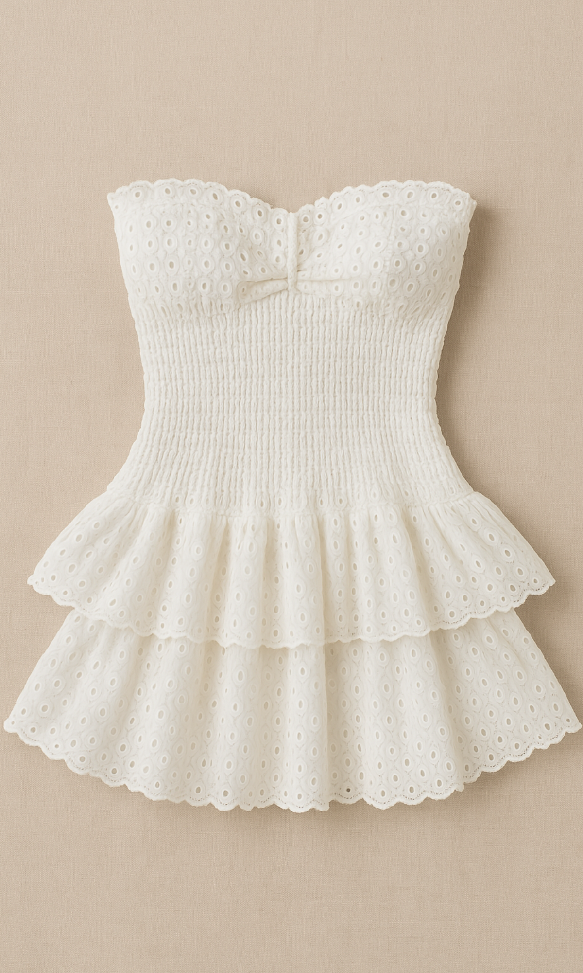 ELIN Embroidery Mini-Kleid