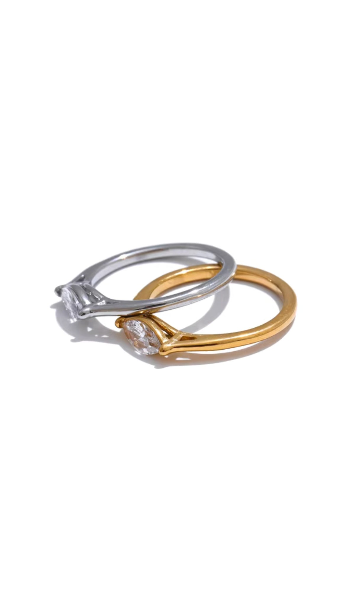 LUNE Ring aus Edelstahl | Wasserfester Statement-Ring