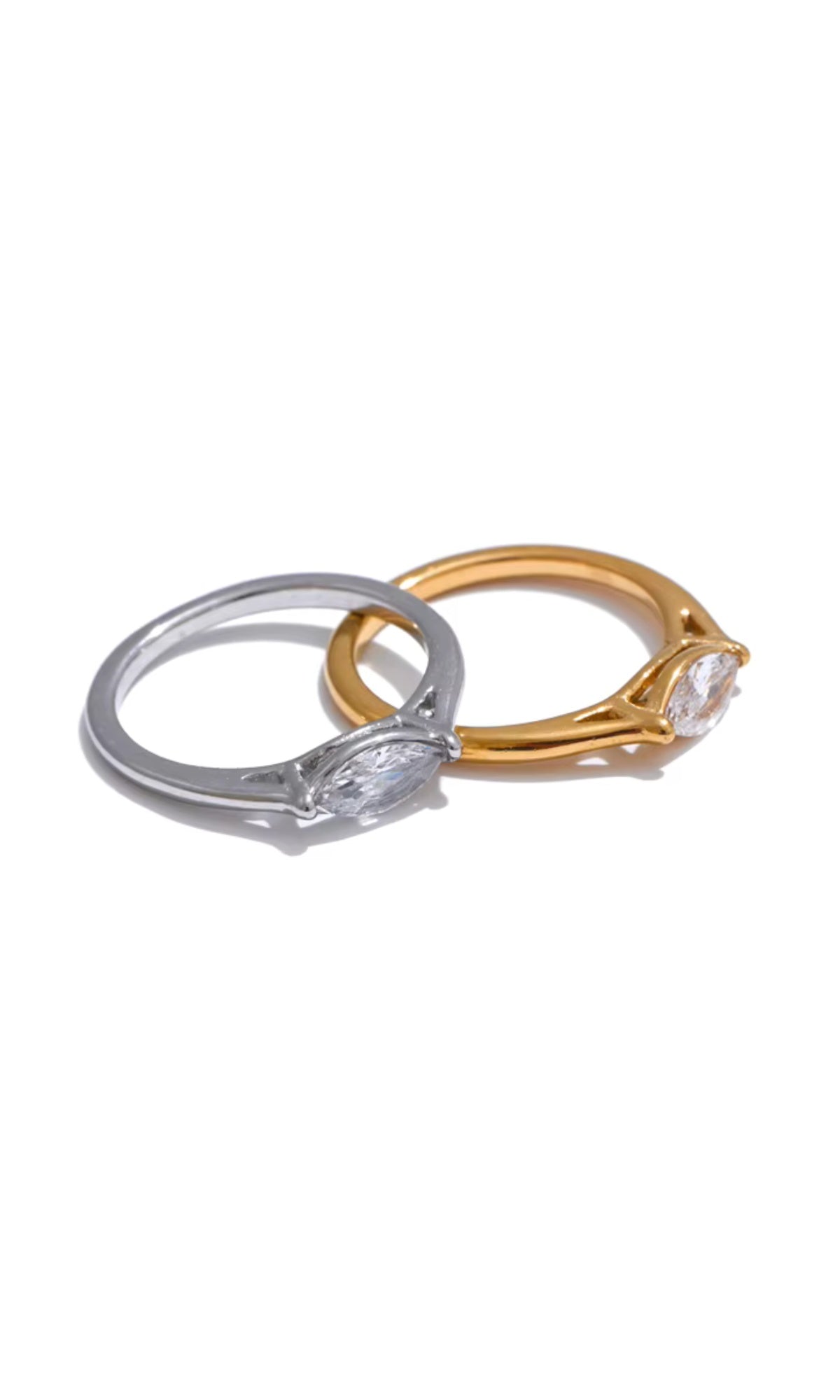 LUNE Ring aus Edelstahl | Wasserfester Statement-Ring
