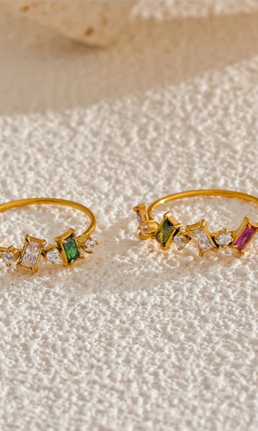 STELLA Ring aus Edelstahl | Wasserfest