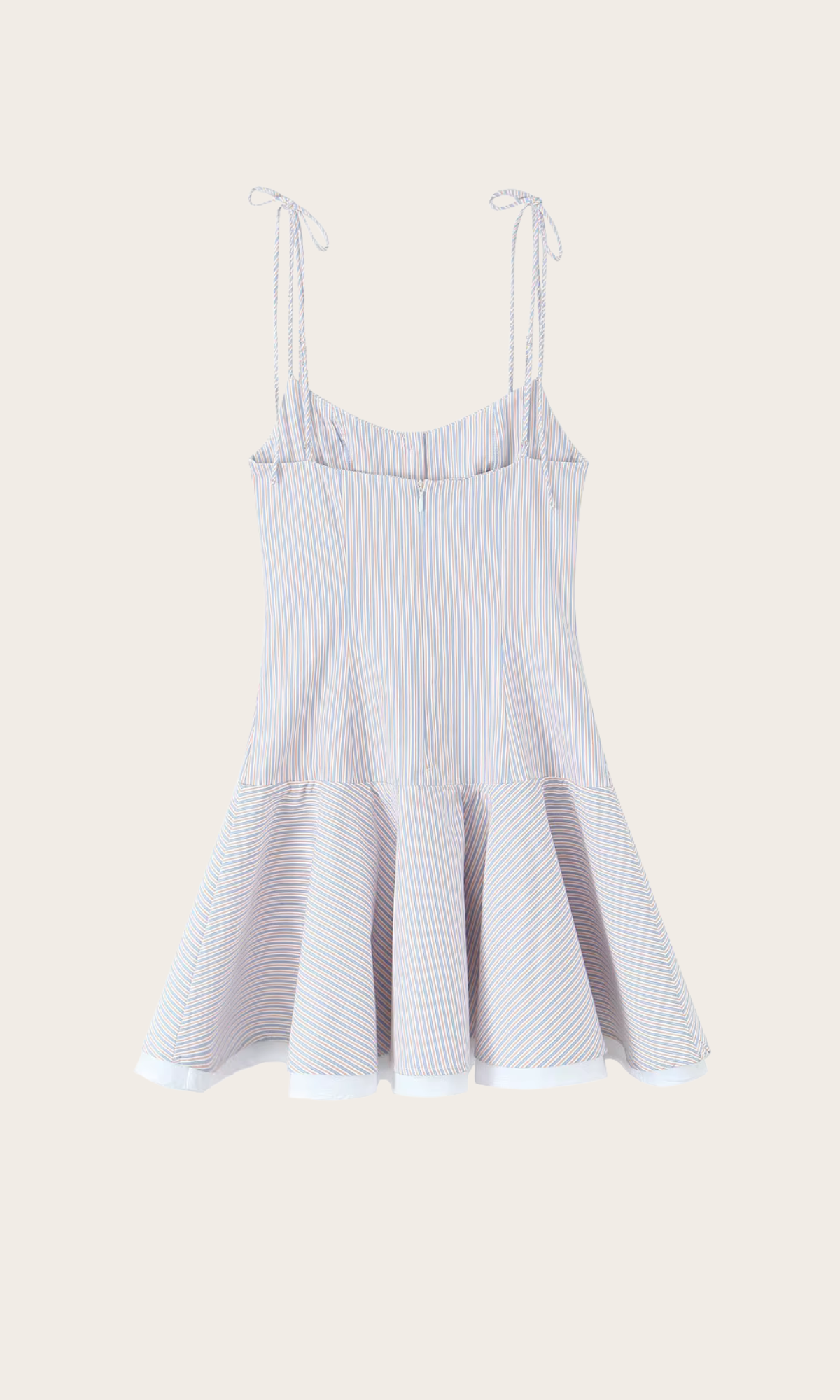 DANY Gestreiftes Mini-Kleid