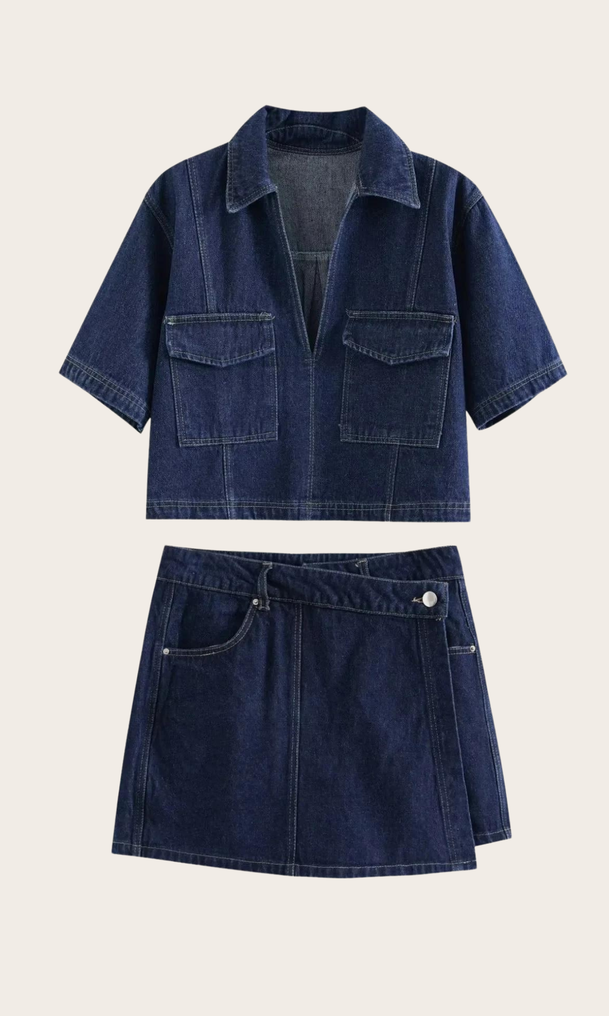 CARLA Denim Set: Jeans Zweiteiler für den Herbst