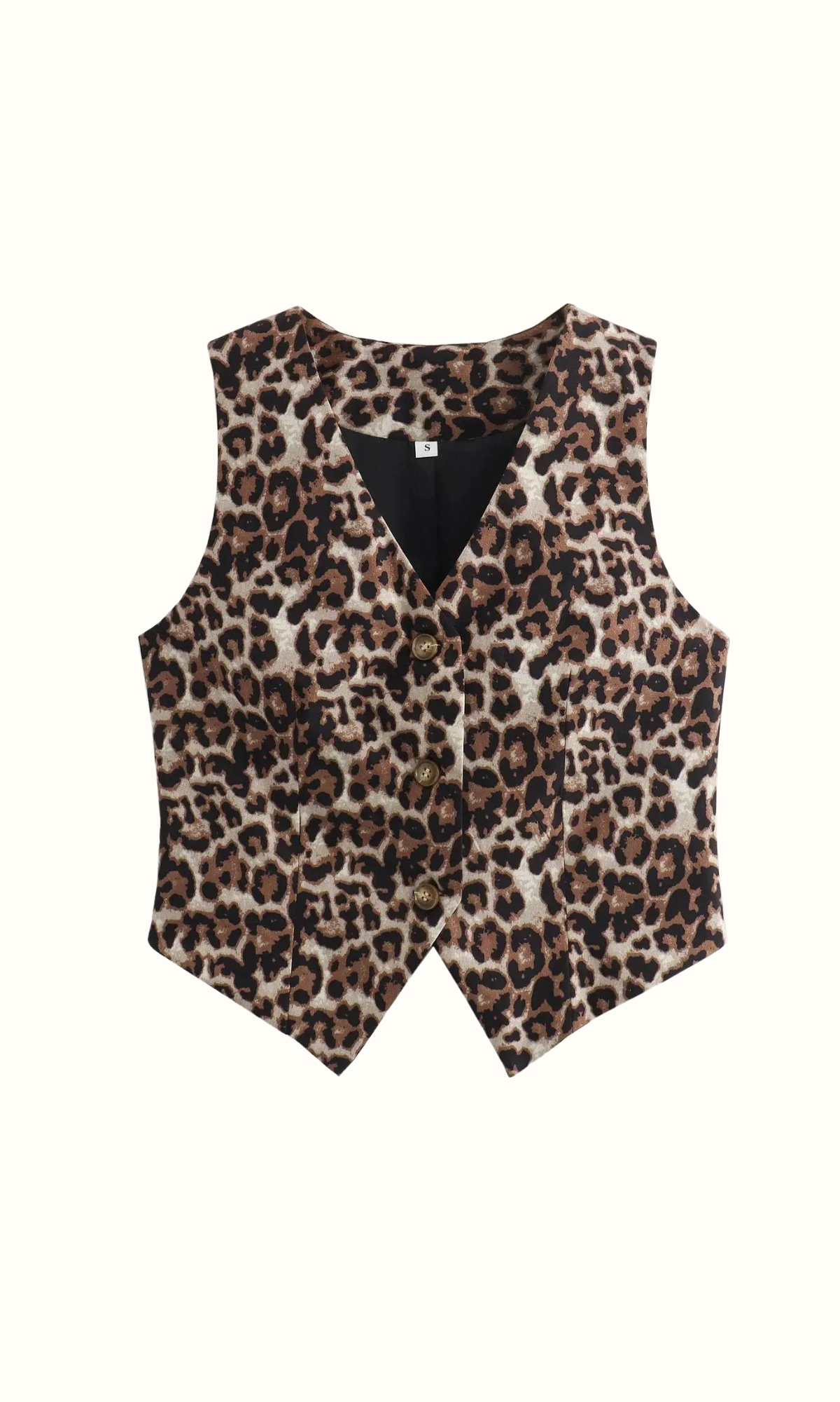 FELINE: Stylische Leopard Print Weste