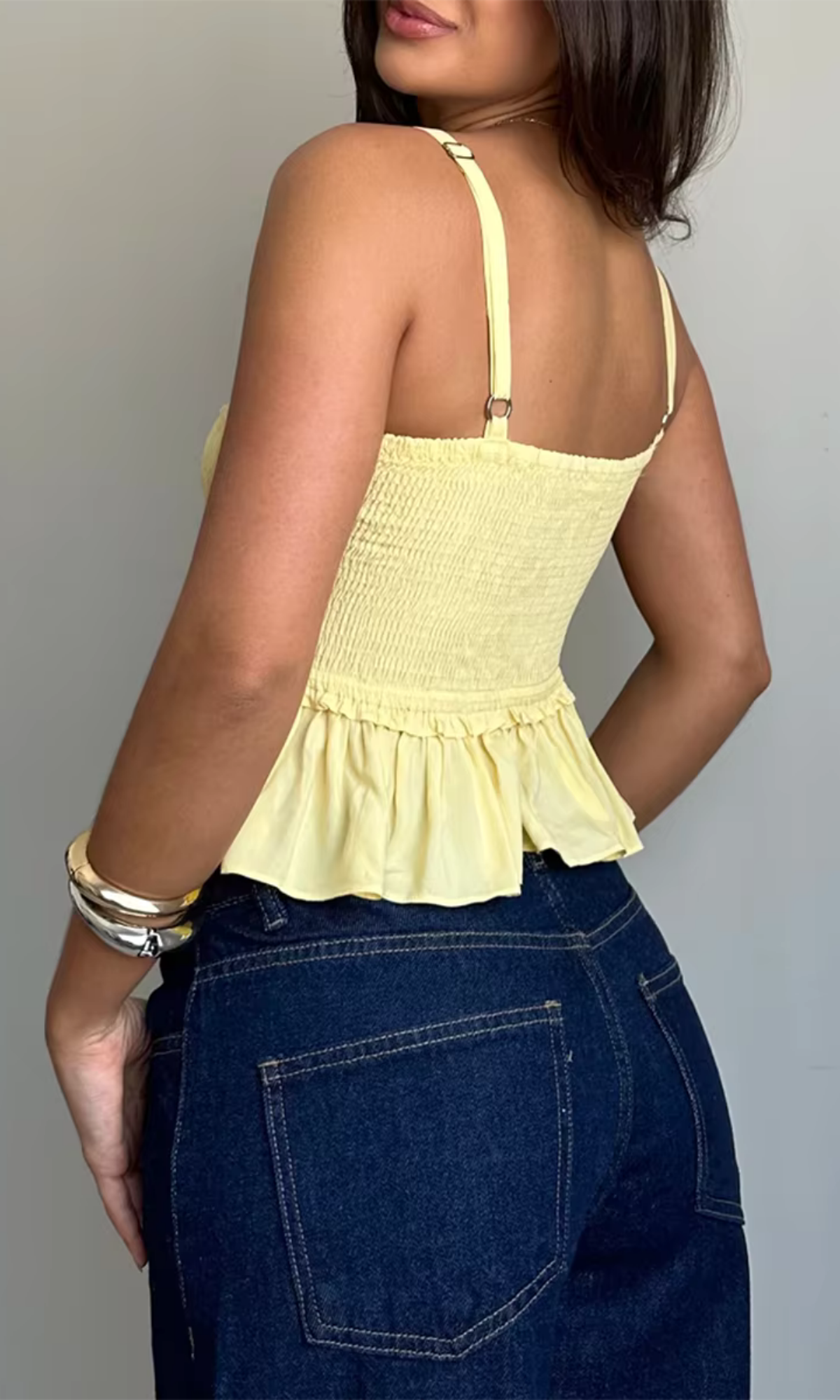 LAMIA Top – Butter Yellow