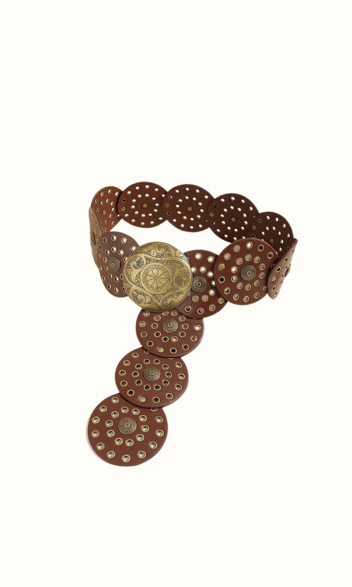 LILY: Concho Western Vintage Country Gürtel