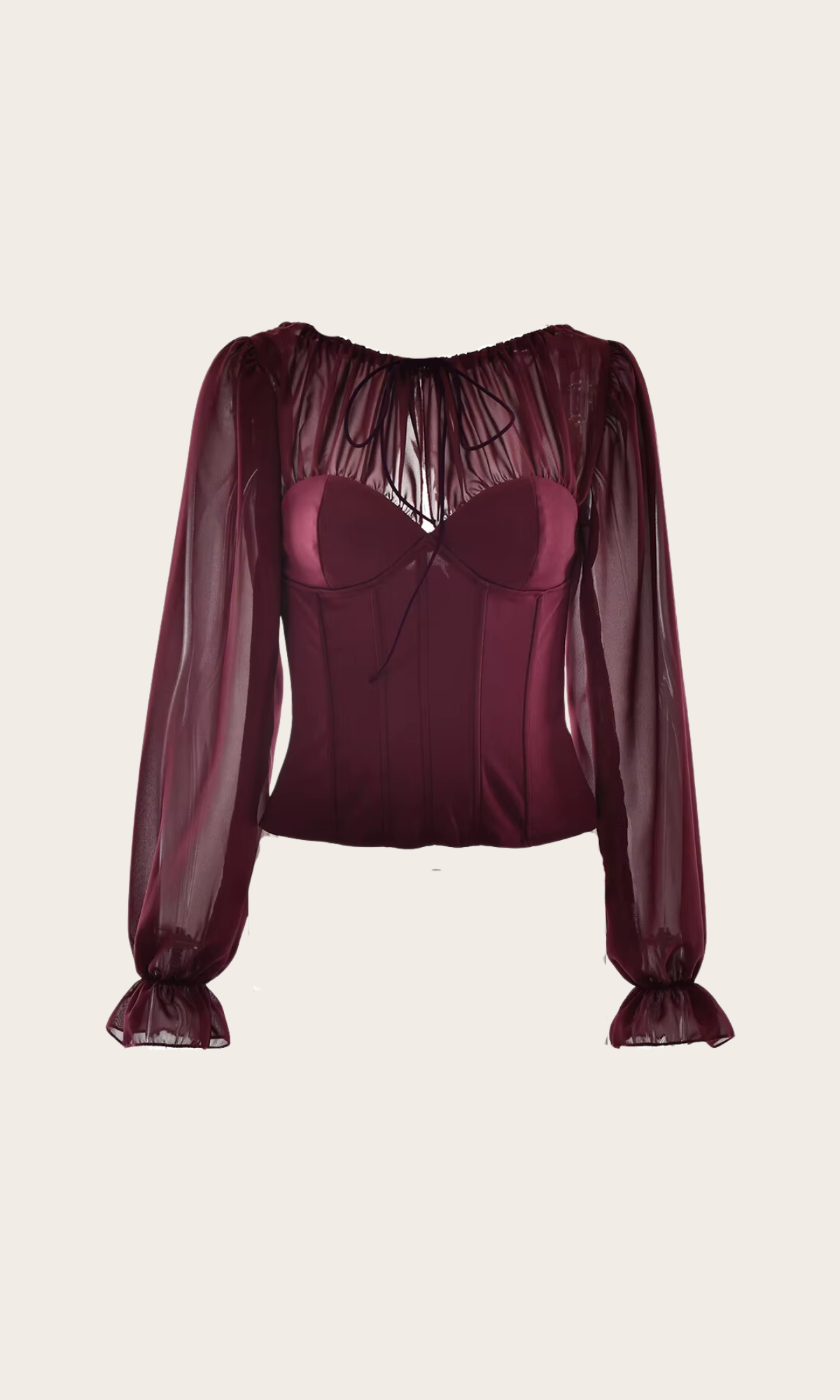 SOLEA Korsett Bluse