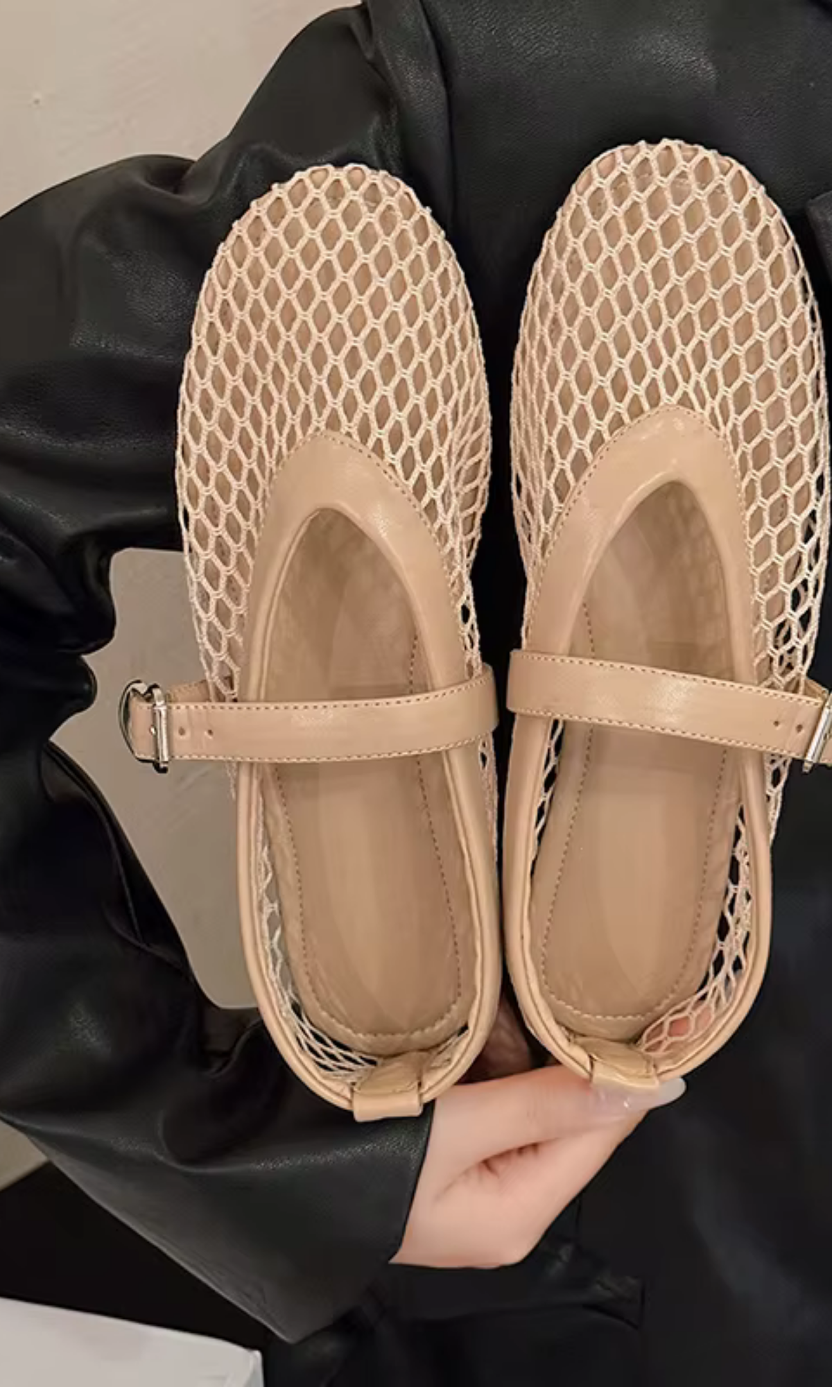 NELLA Netz Ballerinas