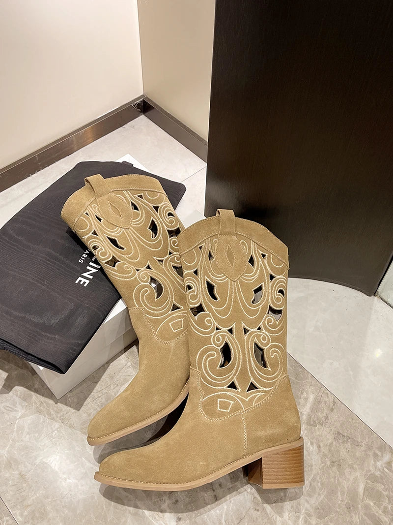 AVA: Trendige Cowboy-Boots im Western Style
